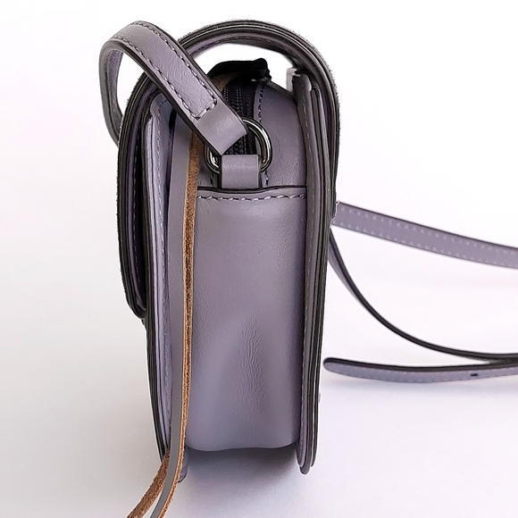 Rebecca Minkoff Mini Suki Lavender & Grey Crossbody Bag - Picture 6 of 15